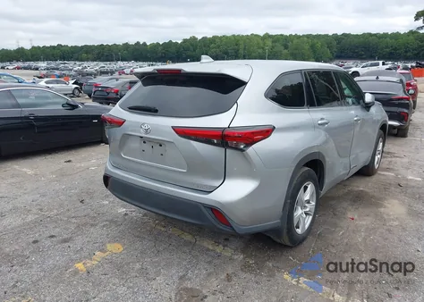 2021 Toyota Highlander Le from USA, damaged, VIN 5TDBZRBH7MS120404